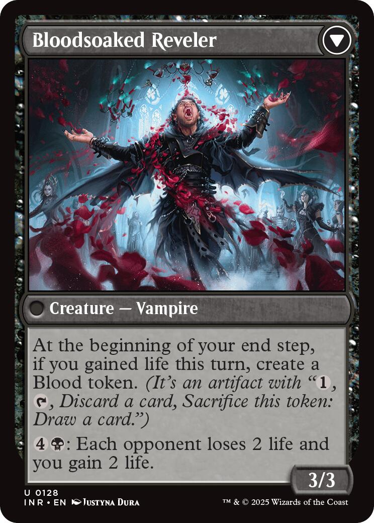 Restless Bloodseeker // Bloodsoaked Reveler (INR-128) [Innistrad Remastered]