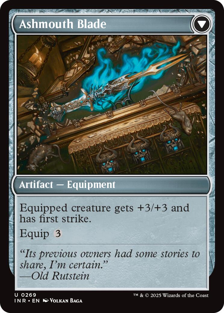Neglected Heirloom // Ashmouth Blade (INR-269) [Innistrad Remastered] Foil
