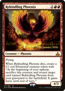 Rekindling Phoenix (PRE-111S) [Rivals of Ixalan Promos] Foil