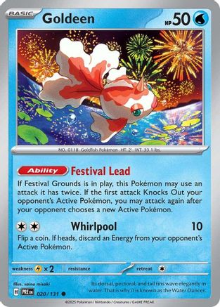 Goldeen 20 - [SV Prismatic Evolutions]