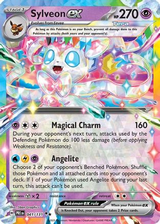 Sylveon ex - 041/131 41 - [SV Prismatic Evolutions] Holofoil
