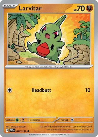 Larvitar 47 - [SV Prismatic Evolutions]