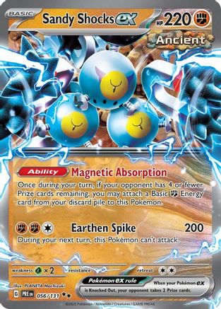 Sandy Shocks ex - 056/131 56 - [SV Prismatic Evolutions] Holofoil
