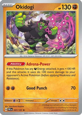 Okidogi 57 - [SV Prismatic Evolutions] Holofoil