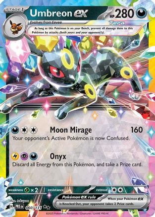 Umbreon ex - 060/131 60 - [SV Prismatic Evolutions] Holofoil