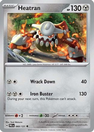 Heatran 68 - [SV Prismatic Evolutions]