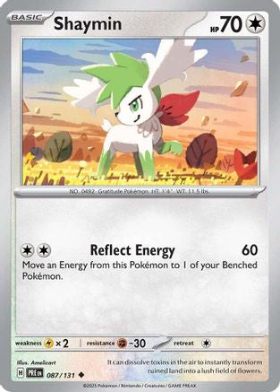 Shaymin 87 - [SV Prismatic Evolutions] Reverse Holofoil