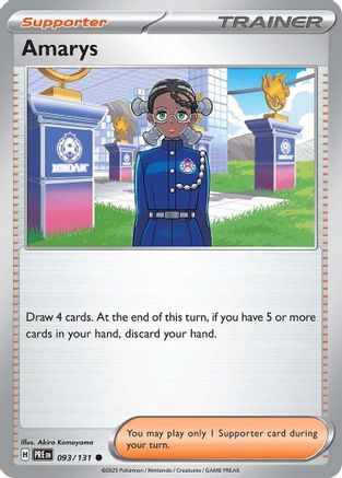 Amarys - 093/131 93 - [SV Prismatic Evolutions] Reverse Holofoil