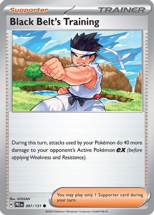 Black Belt's Training - 097/131 97 - [SV Prismatic Evolutions]