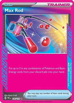 Max Rod 116 - [SV Prismatic Evolutions] Holofoil