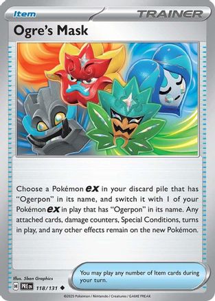 Ogre's Mask 118 - [SV Prismatic Evolutions]