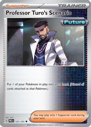 Professor Turo's Scenario 121 - [SV Prismatic Evolutions] Reverse Holofoil