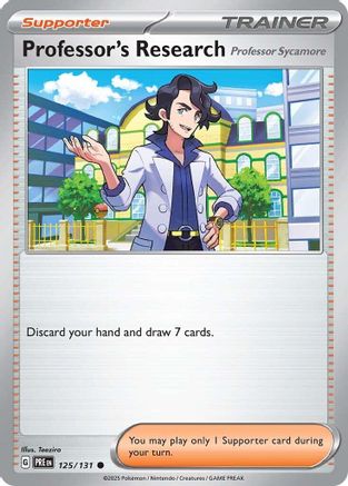 Professor's Research [Professor Sycamore] 125 - [SV Prismatic Evolutions]