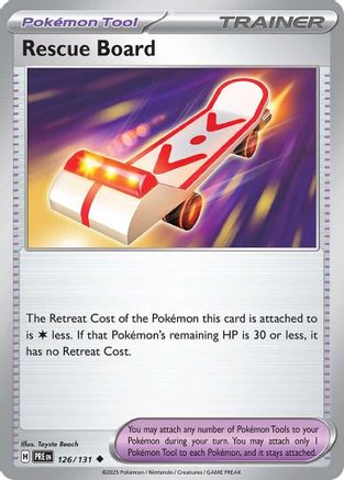Rescue Board 126 - [SV Prismatic Evolutions] Reverse Holofoil