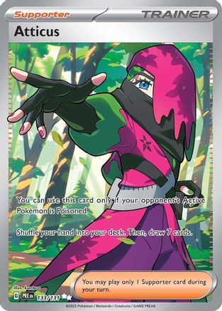 Atticus - 133/131 133 - [SV Prismatic Evolutions] Holofoil