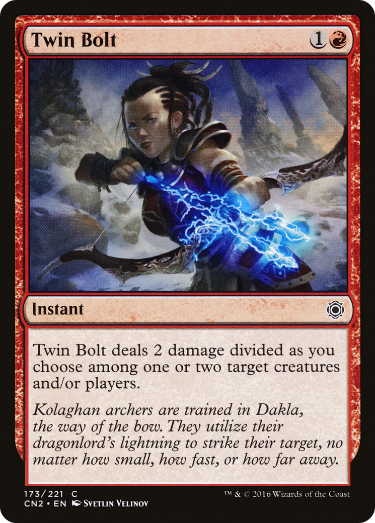 Twin Bolt (CN2-173) [Conspiracy: Take the Crown]