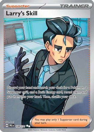Larry's Skill - 139/131 139 - [SV Prismatic Evolutions] Holofoil