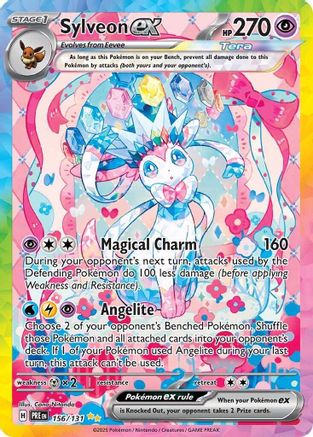 Sylveon ex - 156/131 156 - [SV Prismatic Evolutions] Holofoil