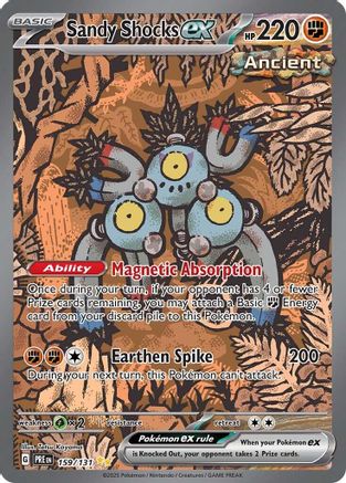 Sandy Shocks ex - 159/131 159 - [SV Prismatic Evolutions] Holofoil