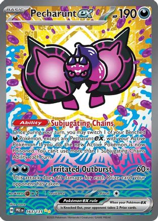 Pecharunt ex 163 - [SV Prismatic Evolutions] Holofoil