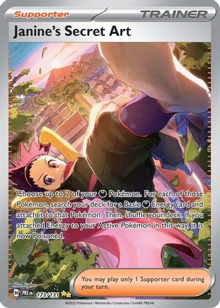Janine's Secret Art - 173/131 173 - [SV Prismatic Evolutions] Holofoil
