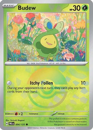 Budew (Poke Ball Pattern) 4 - [SV Prismatic Evolutions] Holofoil