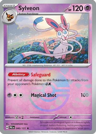 Sylveon (Poke Ball Pattern) 40 - [SV Prismatic Evolutions] Holofoil