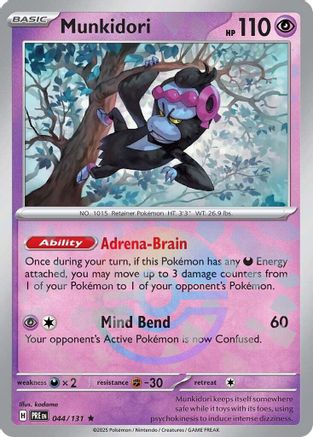 Munkidori (Poke Ball Pattern) 44 - [SV Prismatic Evolutions] Holofoil