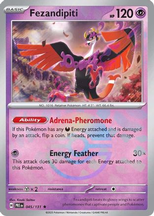 Fezandipiti (Poke Ball Pattern) 45 - [SV Prismatic Evolutions] Holofoil