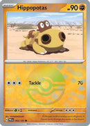 Hippopotas (Poke Ball Pattern) 52 - [SV Prismatic Evolutions] Holofoil