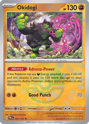 Okidogi (Poke Ball Pattern) 57 - [SV Prismatic Evolutions] Holofoil
