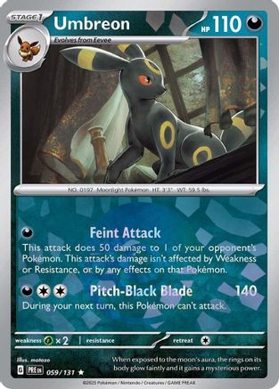 Umbreon (Poke Ball Pattern) 59 - [SV Prismatic Evolutions] Holofoil