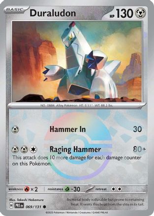 Duraludon (Poke Ball Pattern) 69 - [SV Prismatic Evolutions] Holofoil