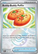 Buddy-Buddy Poffin (Poke Ball Pattern) 101 - [SV Prismatic Evolutions] Holofoil