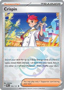 Crispin - 105/131 (Poke Ball Pattern) 105 - [SV Prismatic Evolutions] Holofoil
