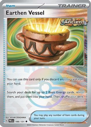 Earthen Vessel (Poke Ball Pattern) 106 - [SV Prismatic Evolutions] Holofoil