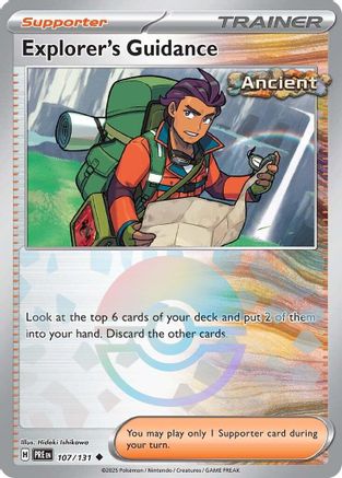 Explorer's Guidance (Poke Ball Pattern) 107 - [SV Prismatic Evolutions] Holofoil
