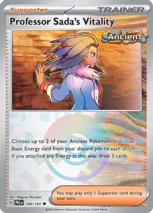Professor Sada's Vitality (Poke Ball Pattern) 120 - [SV Prismatic Evolutions] Holofoil