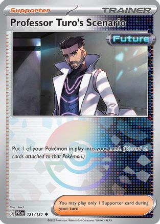 Professor Turo's Scenario (Poke Ball Pattern) 121 - [SV Prismatic Evolutions] Holofoil