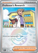 Professor's Research [Professor Oak] (Poke Ball Pattern) 122 - [SV Prismatic Evolutions] Holofoil
