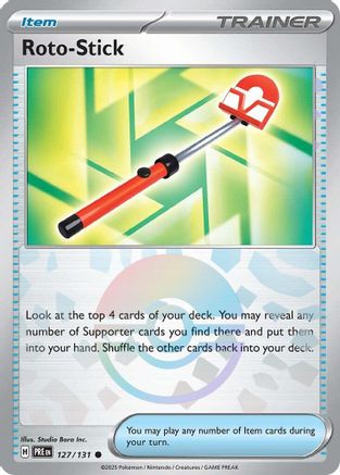 Roto-Stick (Poke Ball Pattern) 127 - [SV Prismatic Evolutions] Holofoil