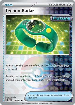 Techno Radar (Poke Ball Pattern) 130 - [SV Prismatic Evolutions] Holofoil