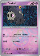 Duskull (Master Ball Pattern) 35 - [SV Prismatic Evolutions] Holofoil