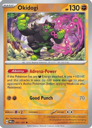 Okidogi (Master Ball Pattern) 57 - [SV Prismatic Evolutions] Holofoil