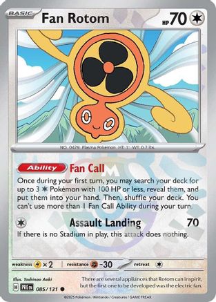 Fan Rotom (Master Ball Pattern) 85 - [SV Prismatic Evolutions] Holofoil