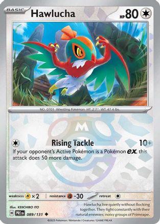 Hawlucha (Master Ball Pattern) 89 - [SV Prismatic Evolutions] Holofoil