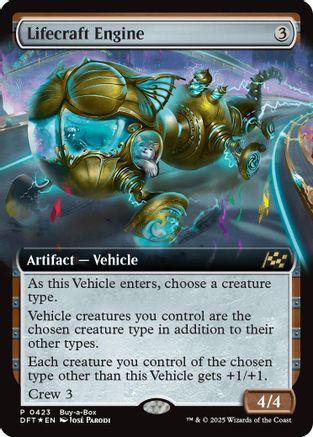 Lifecraft Engine (Extended Art) (BABP-423) [Buy-A-Box Promos] Foil