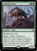 Axebane Ferox (MKM-153) [Murders at Karlov Manor] Foil