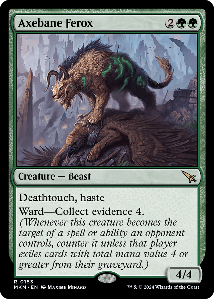 Axebane Ferox (MKM-153) [Murders at Karlov Manor]
