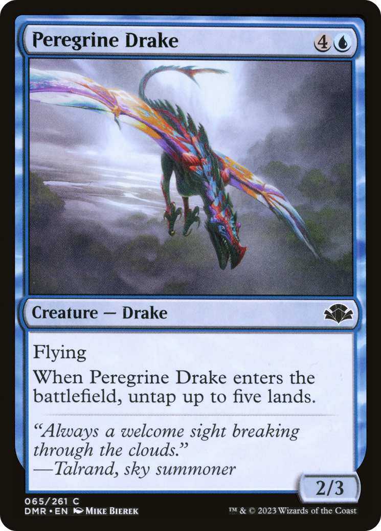 Peregrine Drake (DMR-065) [Dominaria Remastered]